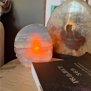 Elegant Agate Lamp